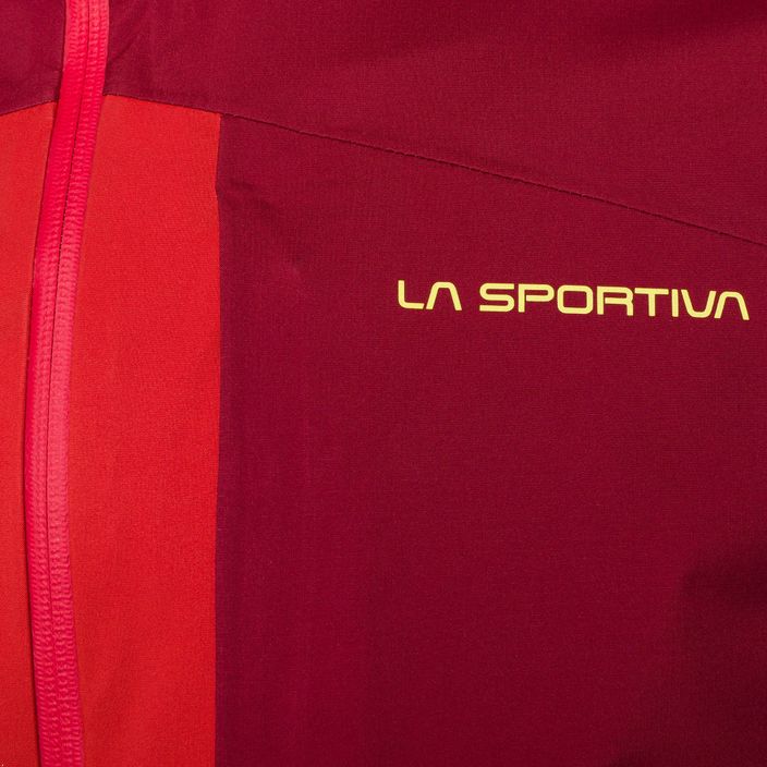 Pánska bunda do dažďa La Sportiva Northstar Evo Shell Red L57319320 8