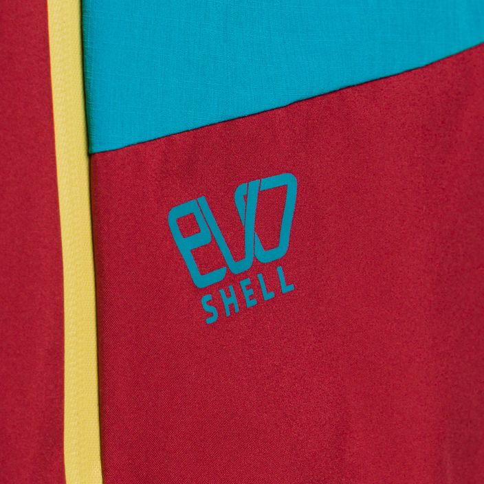 Pánska membránová bunda do dažďa La Sportiva Crizzle EVO Shell červená/žltá L75320723 10