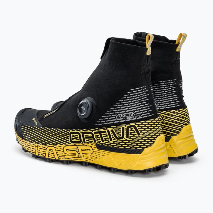 La Sportiva pánska bežecká obuv Cyclone Cross GTX black/yellow 56C999100 3