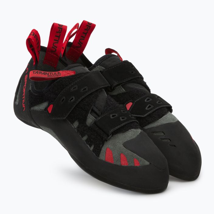 La Sportiva Tarantula Boulder pánska lezecká obuv čierno-červená 40C917319 4