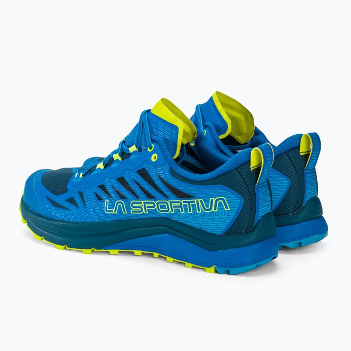 Pánska bežecká obuv La Sportiva Jackal II electric blue/lime punch 3