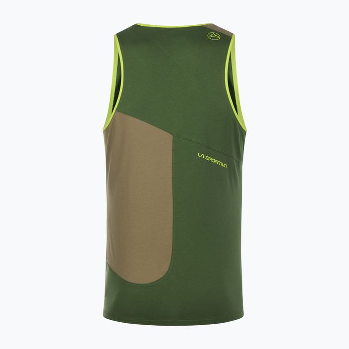 Pánske lezecké tričko La Sportiva Dude Tank green N43711731 5