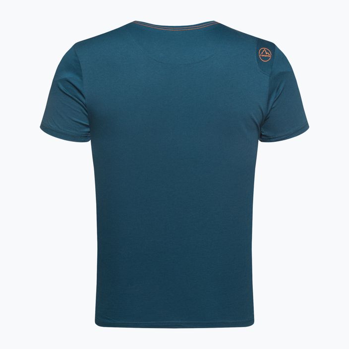 La Sportiva pánske lezecké tričko Cinquecento navy blue N55639208 2