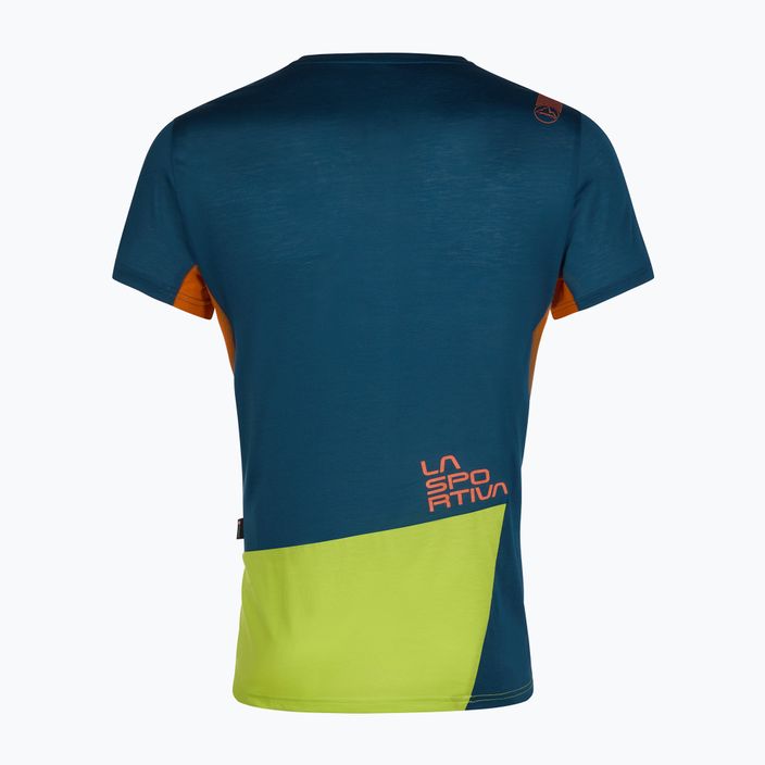 Pánske lezecké tričko La Sportiva Grip green-green N87729639 2