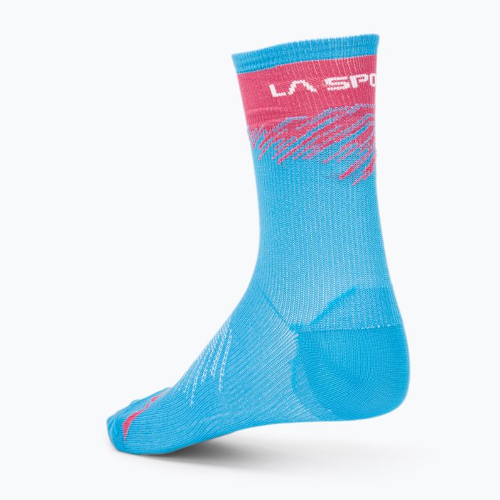 LaSportiva Nebesky modré bežecké ponožky 69X602402 2