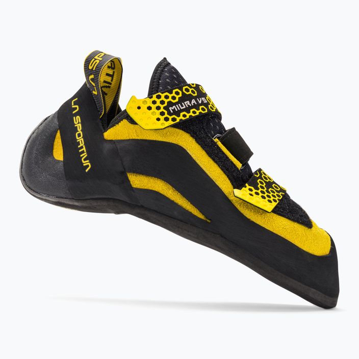 LaSportiva Miura VS pánska lezecká obuv black/yellow 40F999100 2