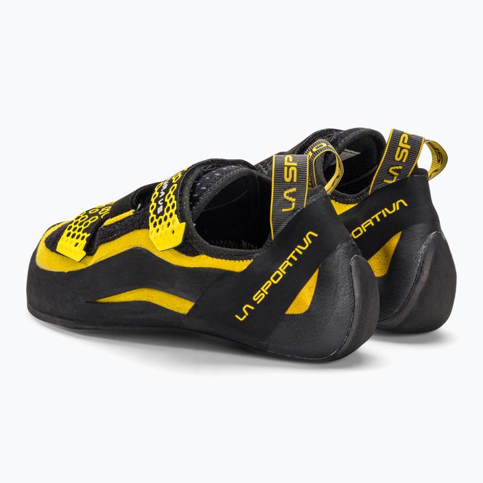 LaSportiva Miura VS pánska lezecká obuv black/yellow 40F999100 3