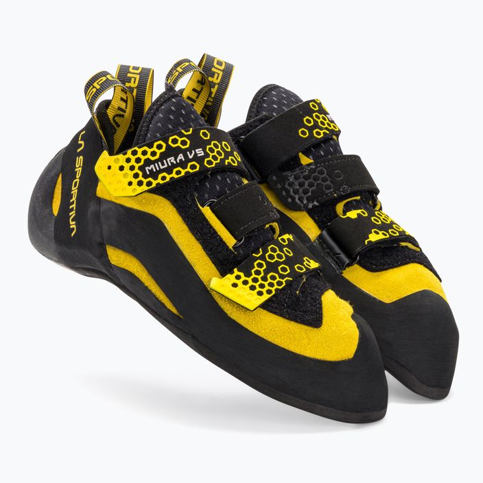 LaSportiva Miura VS pánska lezecká obuv black/yellow 40F999100 4