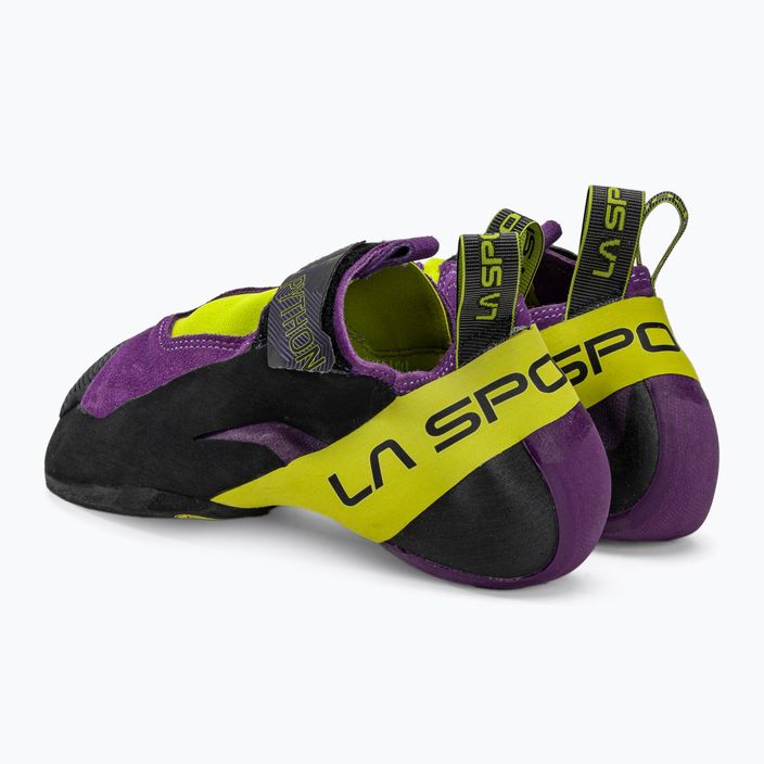 La Sportiva Python pánska lezecká obuv čierna a fialová 20V500729 3