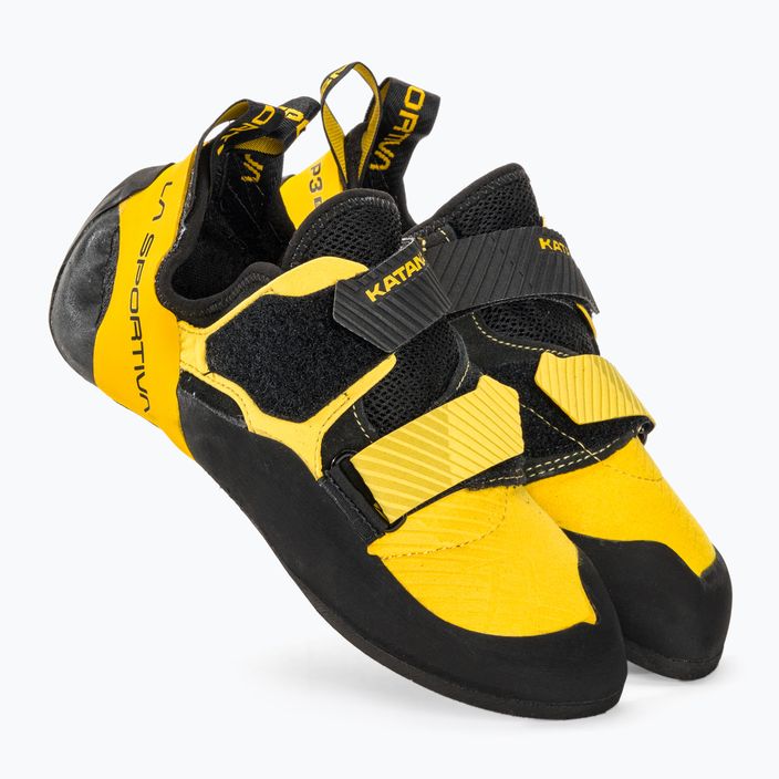Pánska lezecká obuv La Sportiva Katana yellow/black 4