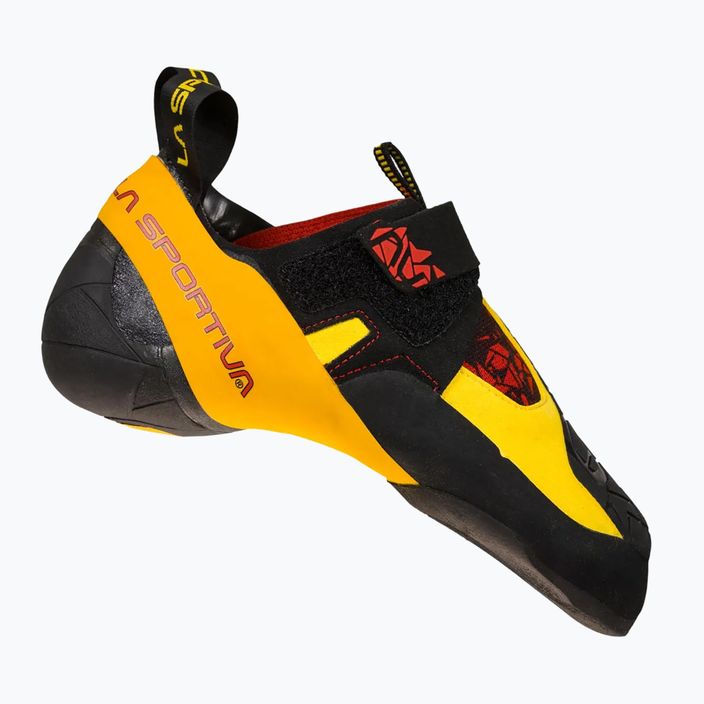 La Sportiva pánska lezecká obuv Skwama black/yellow 7