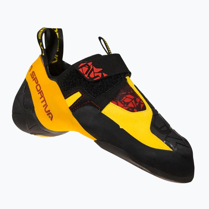 La Sportiva pánska lezecká obuv Skwama black/yellow 8