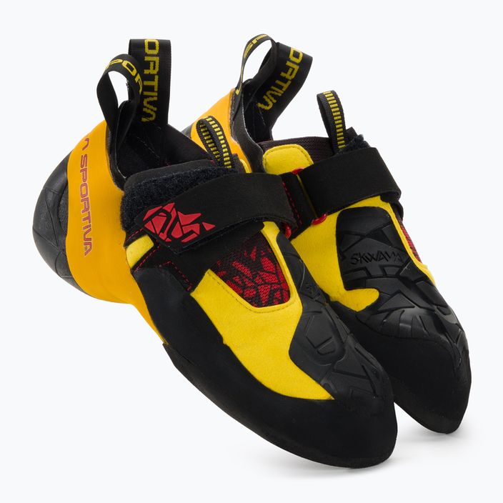 La Sportiva pánska lezecká obuv Skwama black/yellow 4