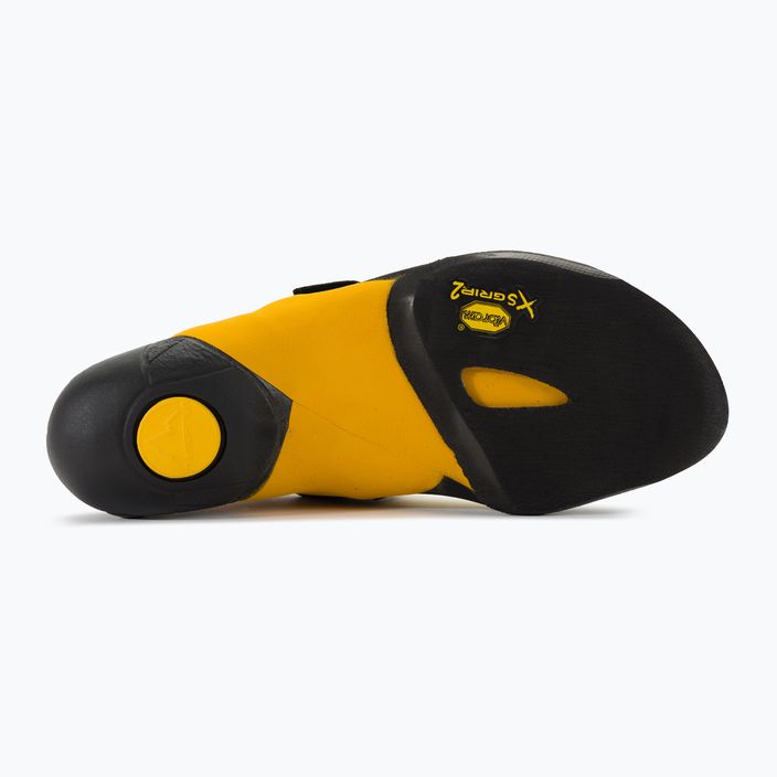 La Sportiva pánska lezecká obuv Skwama black/yellow 5