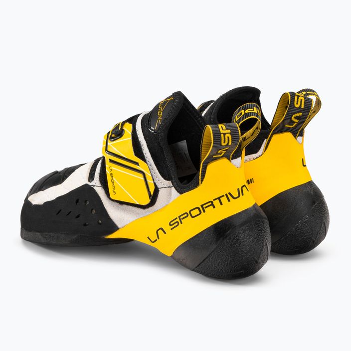 La Sportiva pánska lezecká obuv Solution white and yellow 20G000100 3