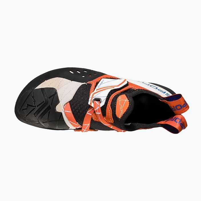 La Sportiva pánska lezecká obuv Solution white-orange 20H000203 15