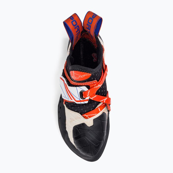 La Sportiva pánska lezecká obuv Solution white-orange 20H000203 6