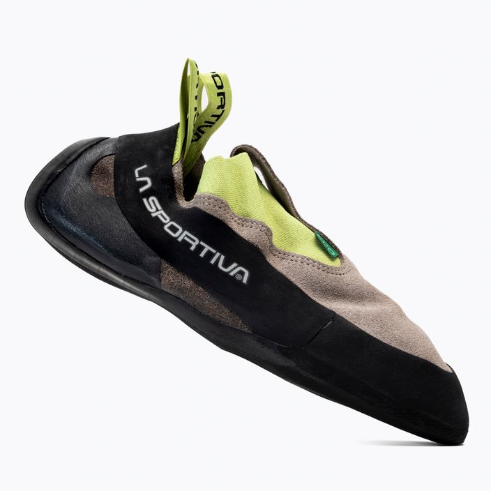 La Sportiva Cobra Eco lezecká obuv hnedá a zelená 20O804705 2
