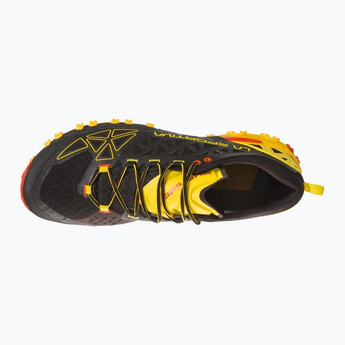 La Sportiva Bushido II pánska bežecká obuv black/yellow 36S999100 16