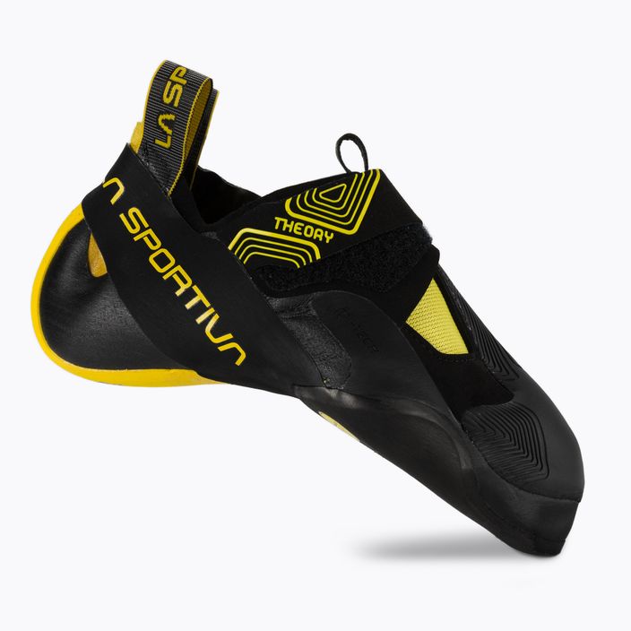La Sportiva pánska lezecká obuv Theory black/yellow 20W999100 2