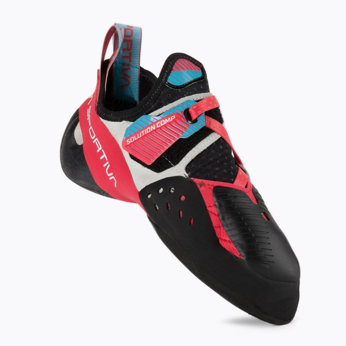 La Sportiva Solution Comp dámska lezecká obuv červená 30A402602