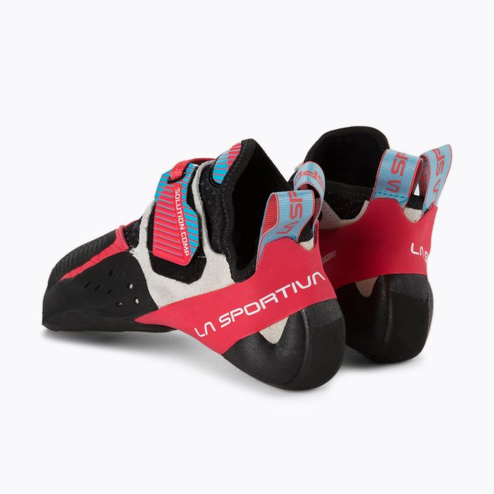 La Sportiva Solution Comp dámska lezecká obuv červená 30A402602 3