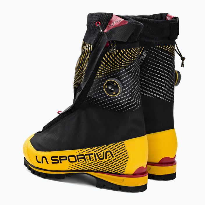 Výškové topánky La Sportiva G2 Evo black/yellow 21U999100 3
