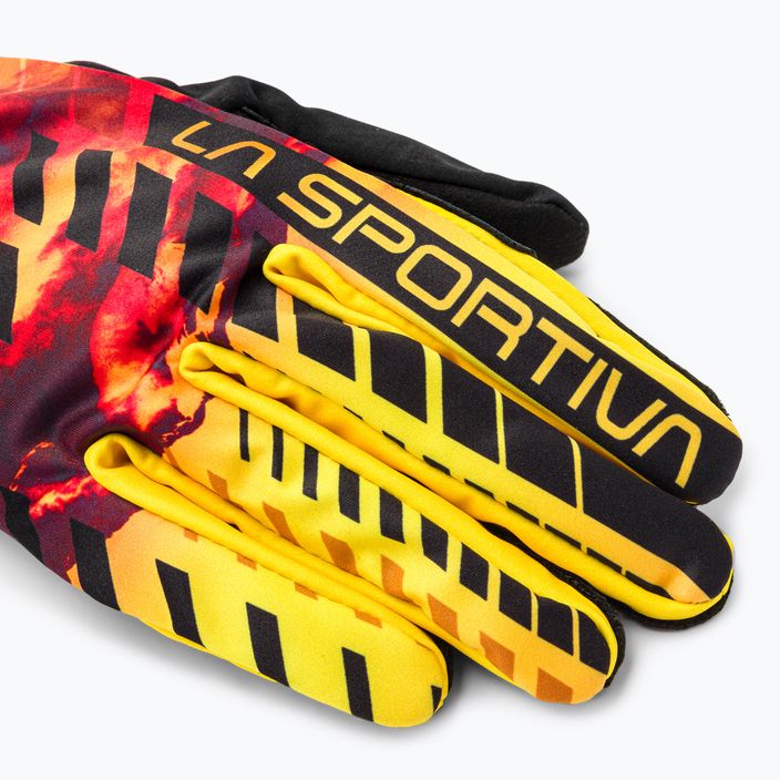 LaSportiva Skimo Race pánske lyžiarske rukavice žlto-čierne Y43999100_L 4