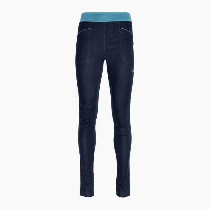 La Sportiva dámske turistické nohavice Miracle Jeans jeans/topaz