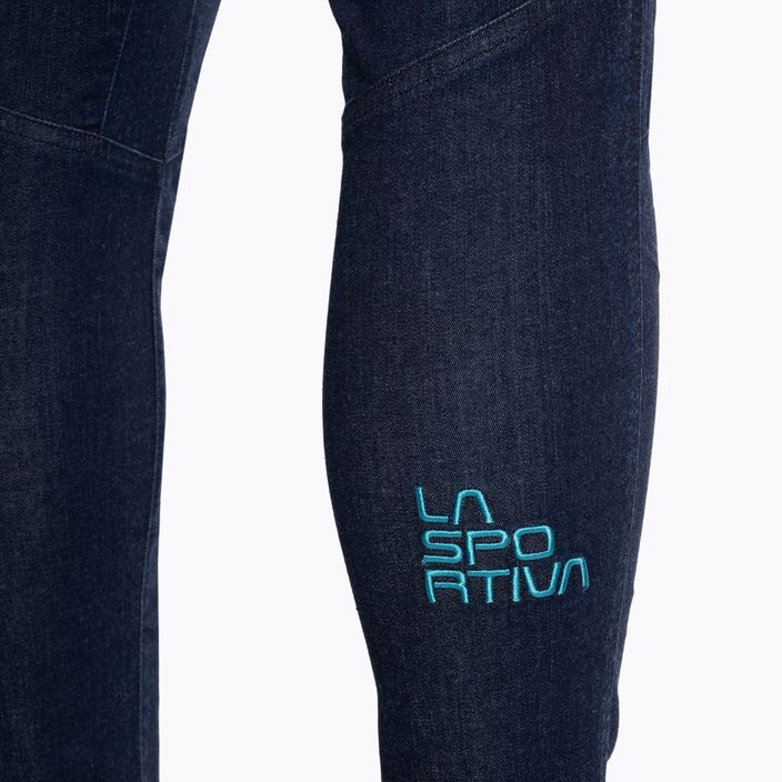 La Sportiva dámske turistické nohavice Miracle Jeans jeans/topaz 4