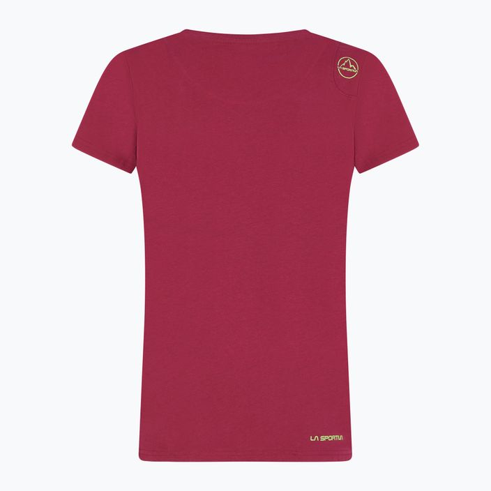 La Sportiva Peaks dámske trekingové tričko červené O18502502 2