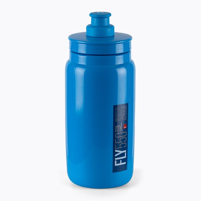 Modrá cyklistická fľaša Elite FLY EL01604305
