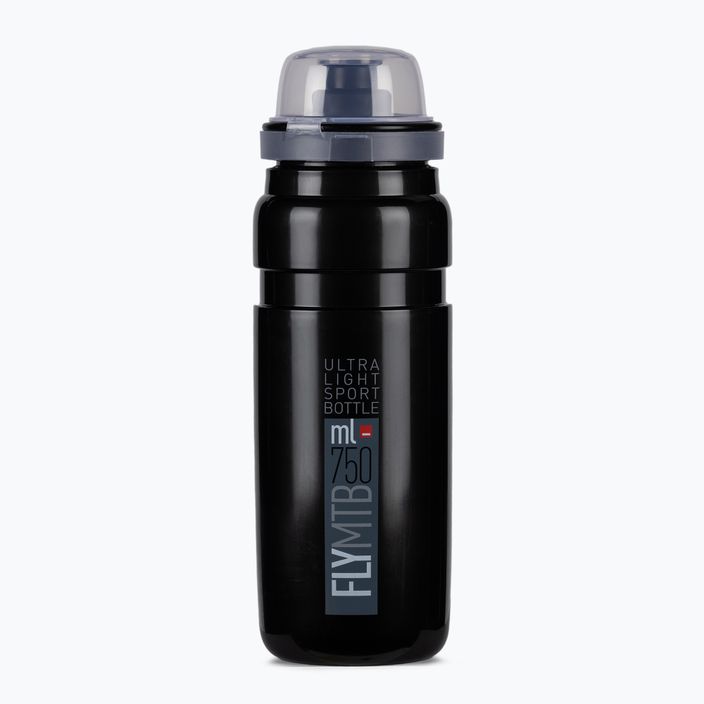 Elite FLY MTB cyklistická fľaša čierna/šedá EL0160753 2
