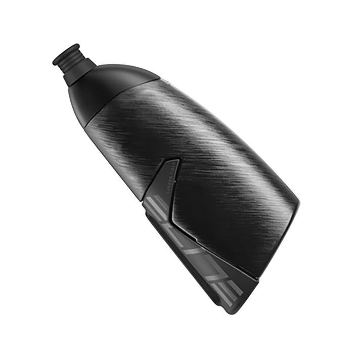 Cyklistická fľaša Elite Crono CX Carbon Kit 500 ml + košík čierna 2