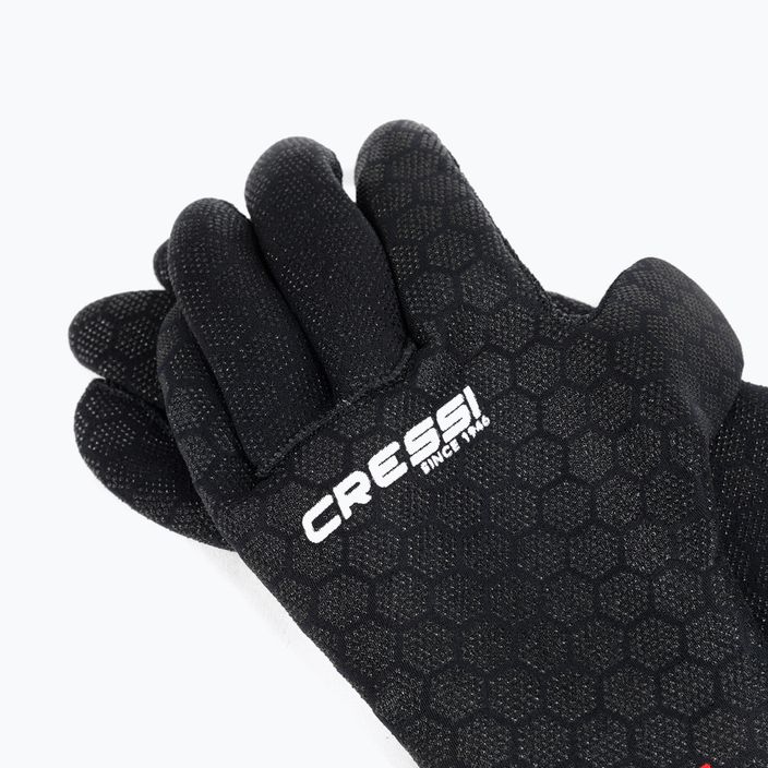 Cressi High Stretch 2,5 mm neoprénové rukavice čierne LX475701 4