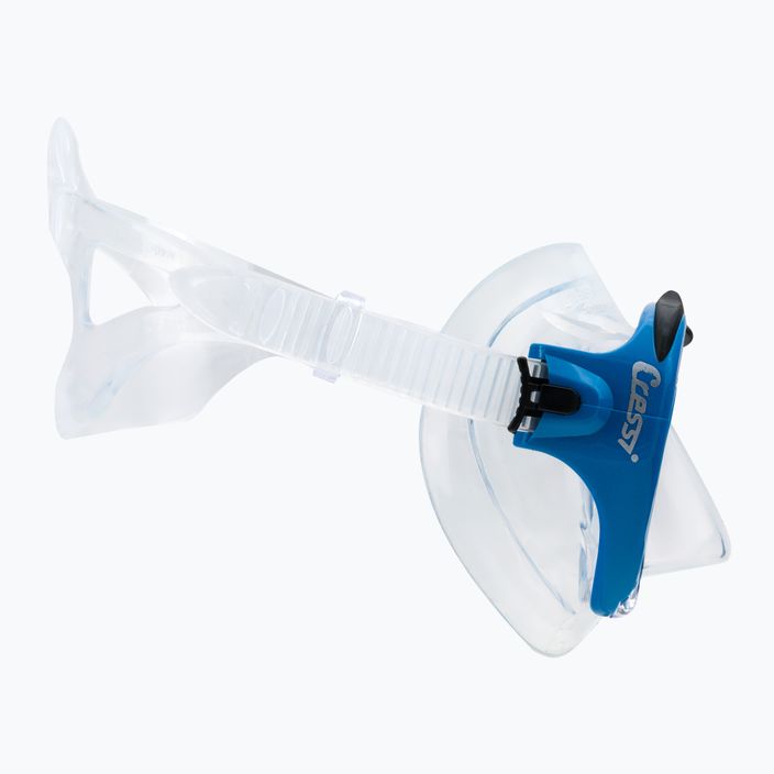 Potápačská maska Cressi Lince modrá/čierna DS311020 3