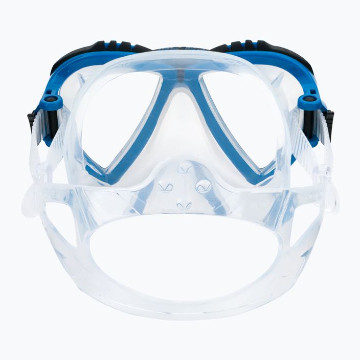 Potápačská maska Cressi Lince modrá/čierna DS311020 5