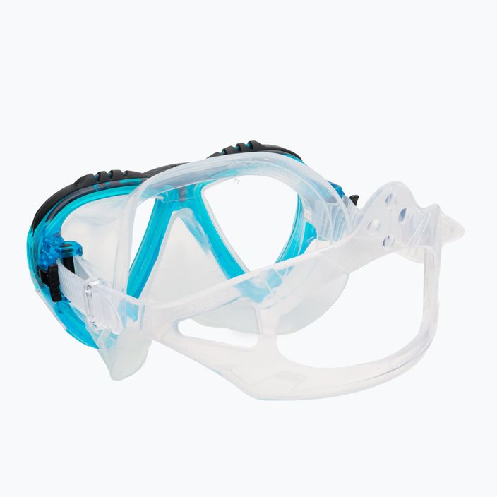 Potápačská maska Cressi Lince modrá/čierna DS311063 4