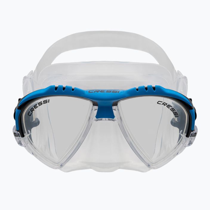 Potápačská súprava Cressi Matrix + Gamma maska + šnorchel modrá DS302501 2
