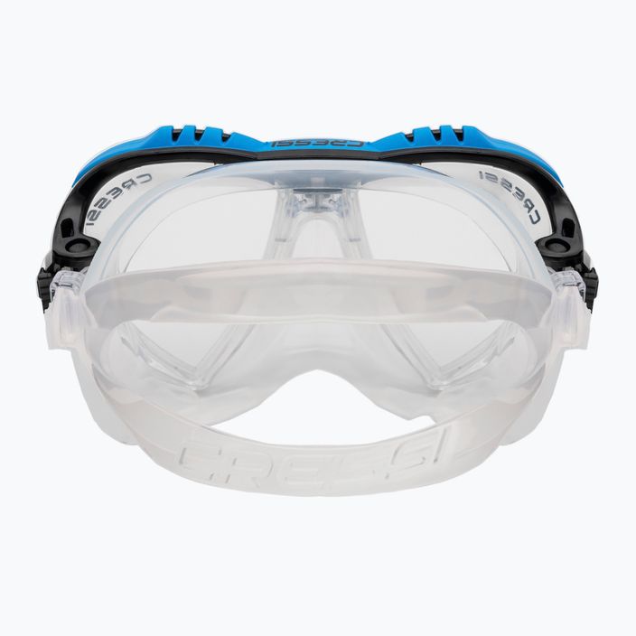 Potápačská súprava Cressi Matrix + Gamma maska + šnorchel modrá DS302501 5