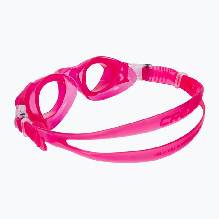 Ružové detské plavecké okuliare Cressi King Crab DE202240 4