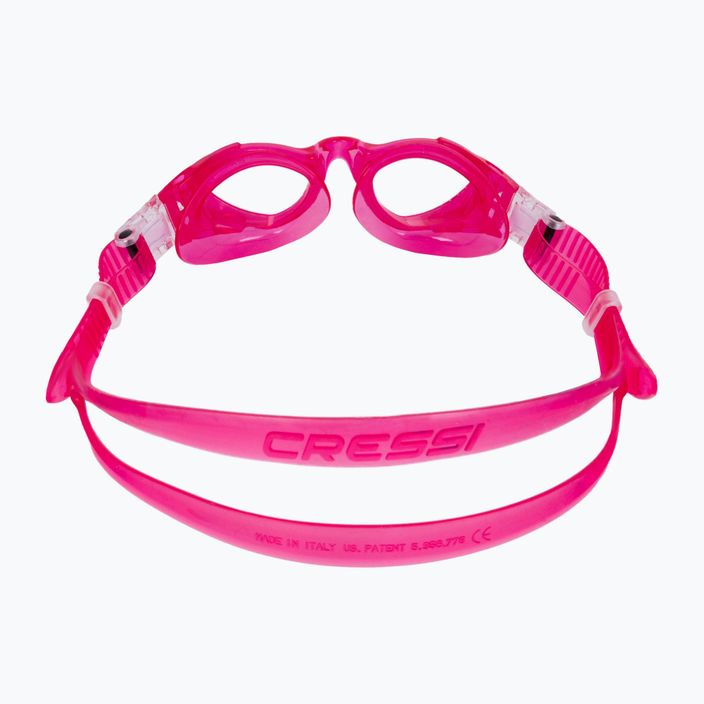 Ružové detské plavecké okuliare Cressi King Crab DE202240 5