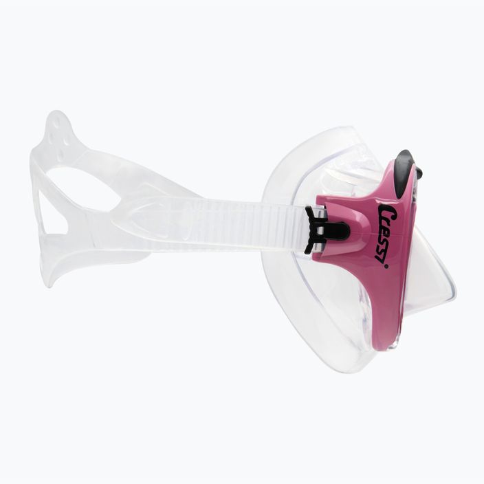 Potápačská maska Cressi Lince pink/colourless DS311040 3