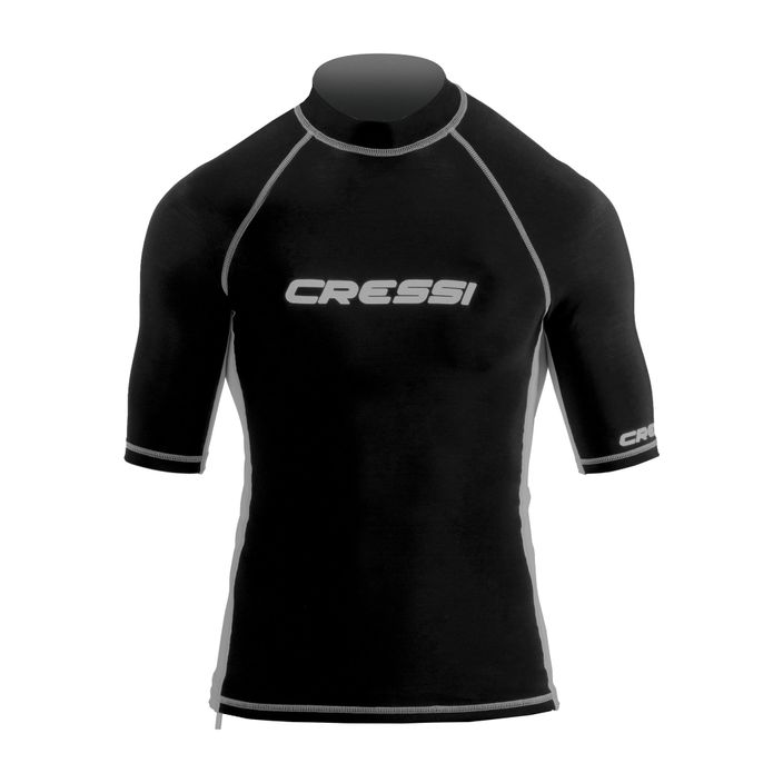 Pánske plavecké tričko Cressi Rash Guard S/SL black LW476702 2