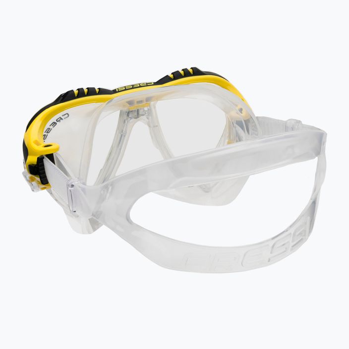 Potápačský set Cressi Matrix + maska Gamma + šnorchel žltá DS302504 4