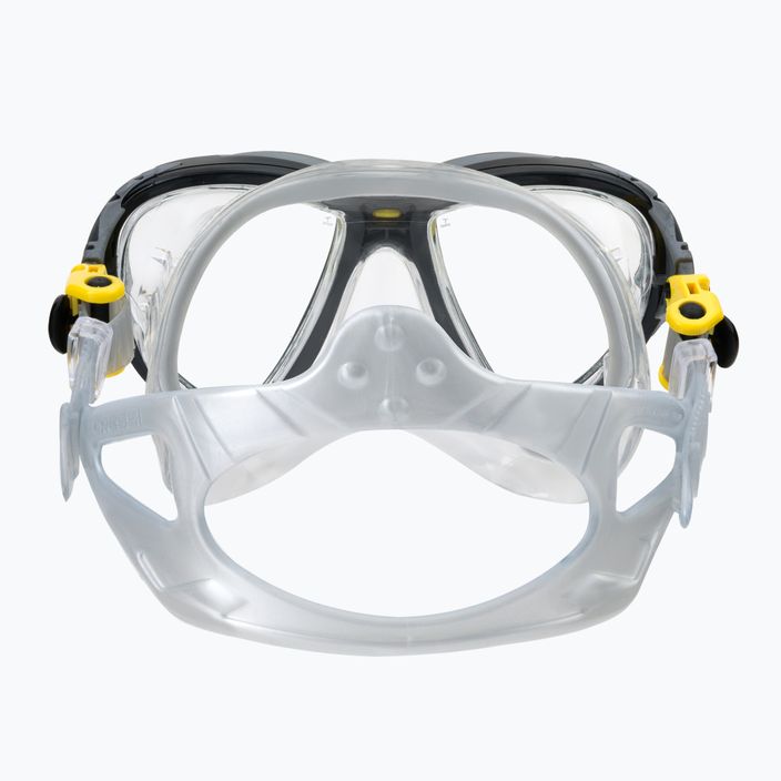 Potápačská maska Cressi Big Eyes Evolution sivá DS340010 5
