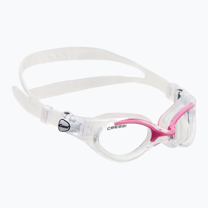 Dámske plavecké okuliare Cressi Flash ružové a číre DE203040