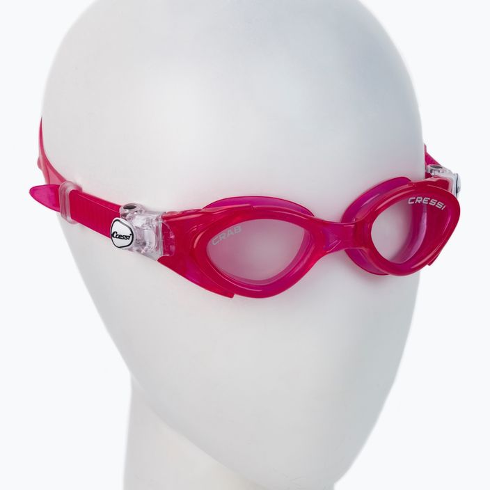 Detské plavecké okuliare Cressi Crab pink DE203140