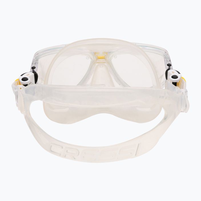 Potápačská súprava Cressi Marea + maska Gamma + šnorchel žltá/bezfarebná DM1000051 5