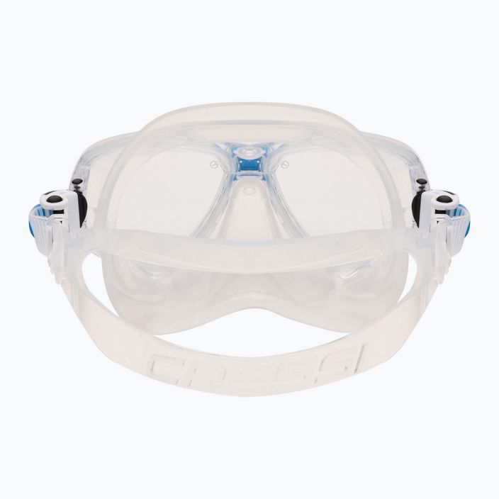 Cressi Marea + Gamma potápačský set maska + šnorchel modrá/bezfarebná DM1000052 5